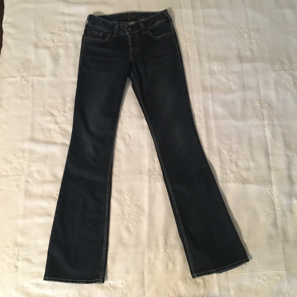 Silver Bootcut Jeans 28x34
